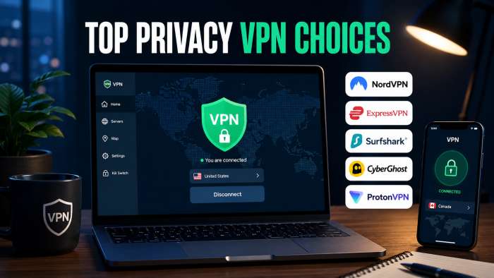 Top Privacy VPN Choices